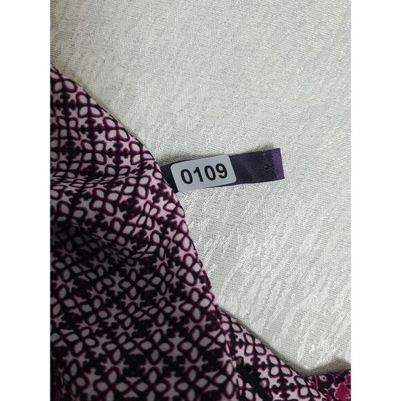 NYDJ Boho purple long-sleeved Size XL Hippie Office Work Career church Flowy - Picture 6 of 6